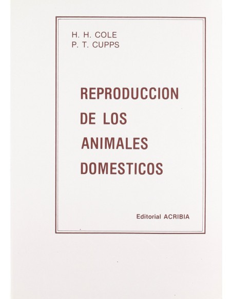 REPRODUCCION DE LOS ANIMALES DOMESTICOS