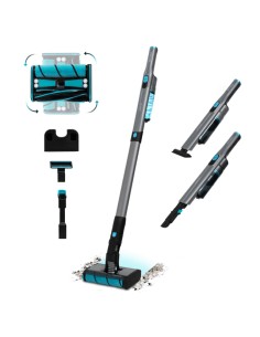 08408 aspiradora de pie y escoba eléctrica