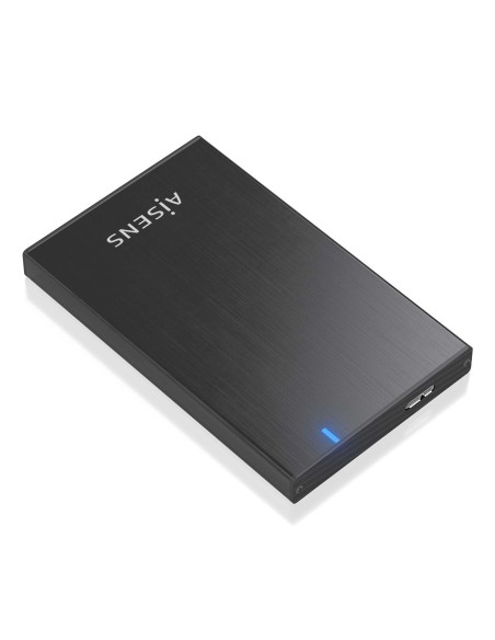 Caja externa 2.5" ASE-2527B 9.5mm SATA a USB 3.0/USB3.1 Gen1, Negro