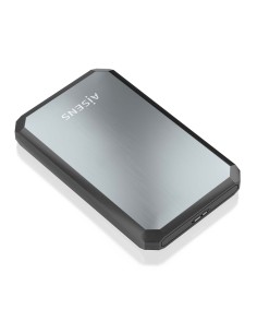 Caja externa 2.5" ASE-2529B 9.5mm SATA a USB 3.0/USB3.1 Gen1, Negro-Gris