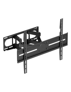 Soporte eco giratorio, inclinable y nivelable para monitor/TV 40kg de 37-80, Negro