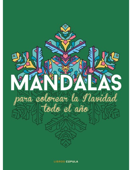 Mandalas para colorear la Navidad todo el ano