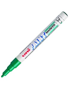 UNIBALL MARCADOR PAINT PX-21L VERDE -12U-