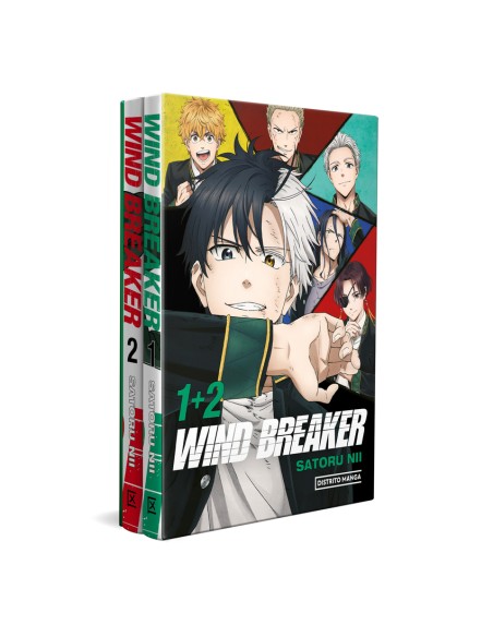 Pack Wind Breaker 1 Wind Breaker 2 edicion especial anime