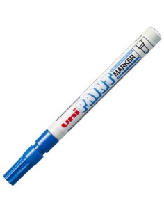 UNIBALL MARCADOR PAINT PX-21L AZUL -12U-