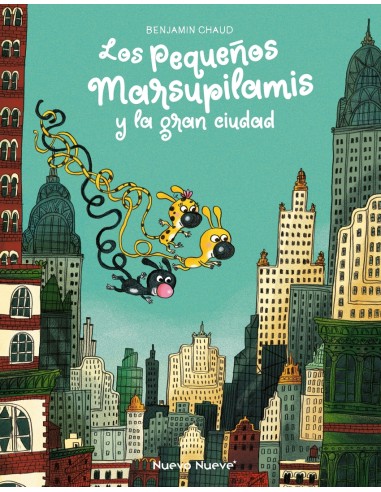 Los Pequenos Marsupilamis y la gran ciudad