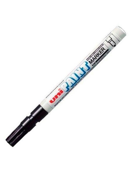 UNIBALL MARCADOR PAINT PX-21L NEGRO -12U-