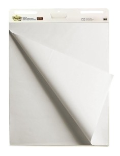 Pack 2 Unid. BLOCK PIZARRA POST-IT LISO 30h BLANCO 559