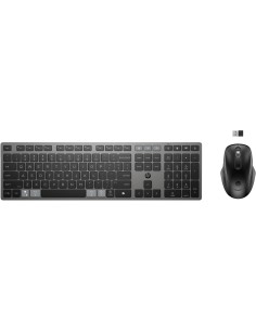 Combinación de teclado y ratón inalámbricos recargables multidispositivo 725