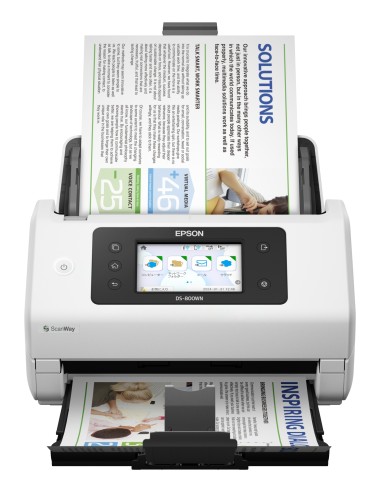 WorkForce DS-800WN Escáner alimentado con hojas 600 x 600 DPI A4 Blanco