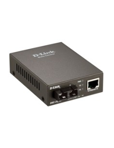 DMC-F02SC/E convertidor de medio 100 Mbit/s Negro