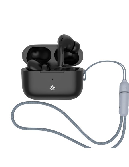 HARMONYBK auricular y casco Auriculares Inalámbrico Dentro de oído Llamadas/Música USB Tipo C Negro