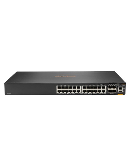 Aruba Networking CX 6200F 24G Class-4 PoE 4SFP+ 370W Gestionado L3 Gigabit Ethernet (10/100/1000) Energía sobre Ethernet (PoE) 1