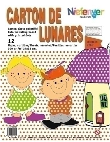 B.12U CARTON LUNAR. NIEFENVER 34X32CM 0700124