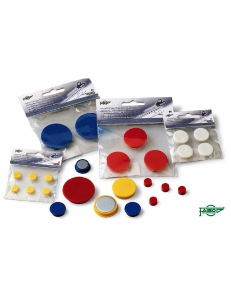 BOLSA 20 IMANES FAIBO 10MM BLANCO 56-10-01