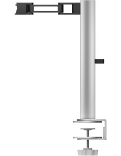 762U0AA soporte para monitor 80 cm (31.5") Escritorio Negro, Plata