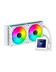 AB324012 sistema de refrigeración para ordenador Procesador Kit de refrigeración líquida 12 cm Blanco 1 pieza(s)