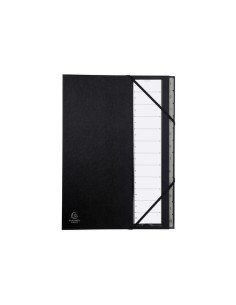 56012E archivador organizador Cartón Negro