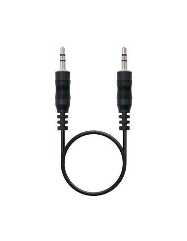 CABLE AUDIO ESTEREO 3.5/M-3.5/M 0.3 M