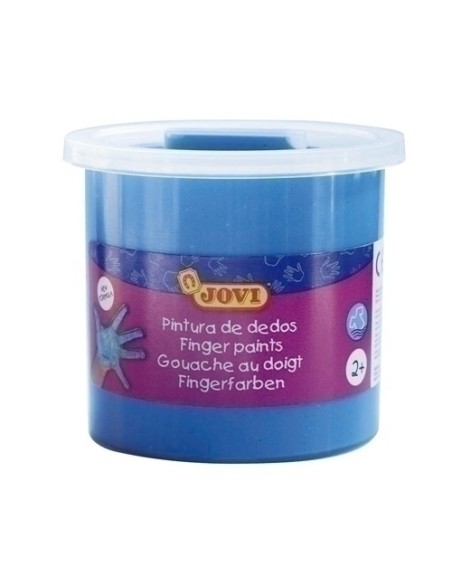 PINTURA DEDOS JOVI 125 ml AZUL - Pack de 5 unidades