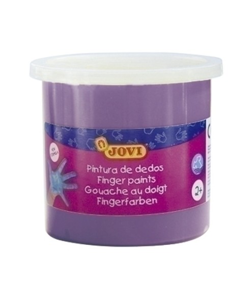PINTURA DEDOS JOVI 125 ml VIOLETA - Pack de 5 unidades