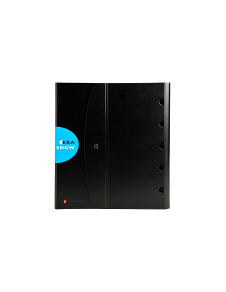 56034E carpeta de cartón A4 Negro