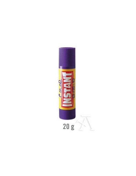 EXP 24 BARRAS PEGAMENTO COLOR 20G INSTANT EDUCA