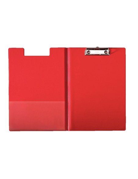 56043 portapapel A4 Cartón Rojo