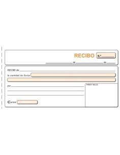 PAQ 10 TALONARIOS DE RECIBOS 1 3 FOLIO 21X105 CM DUPL AUTO