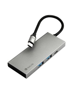 WONDER DOCK4 PRO USB Tipo C 5000 Mbit/s Aluminio