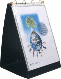 56134E carpeta de cartón A3 Negro