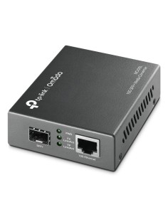MC420L convertidor de medio 10000 Mbit/s Multimodo, Monomodo Negro