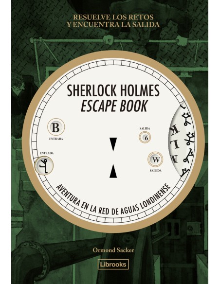 Sherlock Holmes Escape Book Aventura en la red de aguas londinense