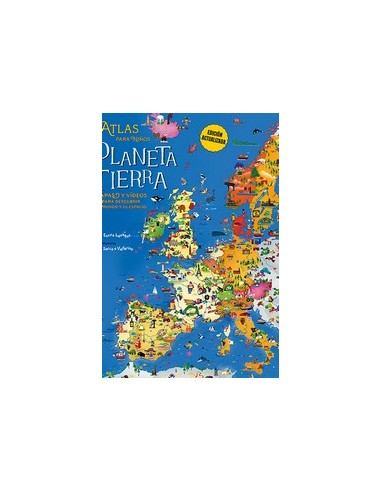 ATLAS PARA NINOS PLANETA TIERRA EDICION ACTUALIZADA
