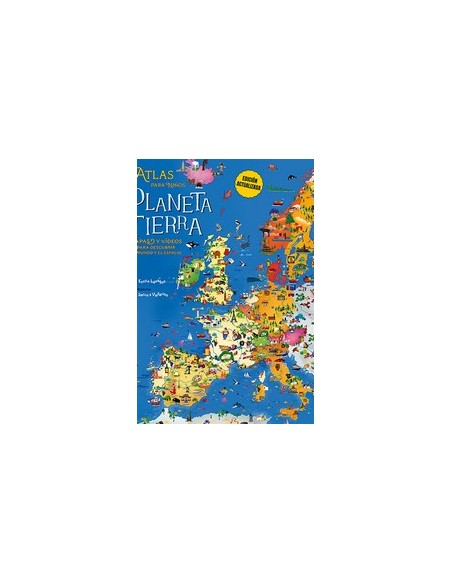 ATLAS PARA NINOS PLANETA TIERRA EDICION ACTUALIZADA