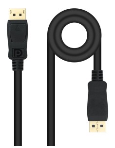 Cable DisplayPort 1.4, DP/M - DP/M, Negro, 2 m