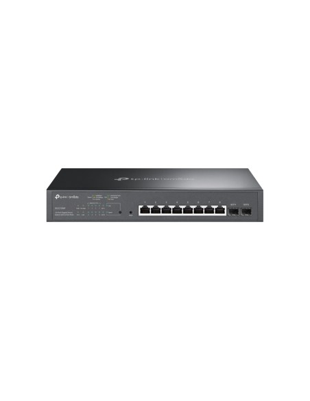 Omada TL-SG2210MP Gestionado L2/L2+ Gigabit Ethernet (10/100/1000) Energía sobre Ethernet (PoE) 1U Negro