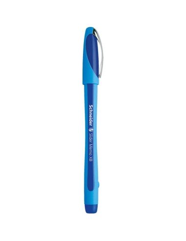 Slider Memo XB Azul Bolígrafo Extra-grueso 150203 - Pack de 10 unidades