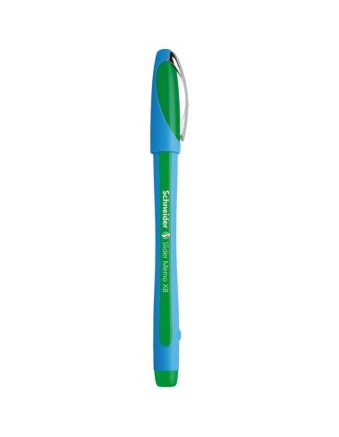Slider Memo XB Verde Bolígrafo Extra-grueso 150204 - Pack de 10 unidades