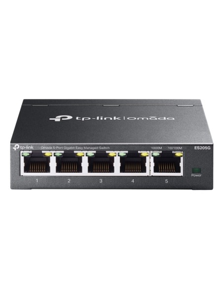 Omada ES205G switch Gestionado Gigabit Ethernet (10/100/1000) Negro