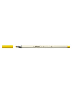 Pen 68 brush rotulador Medio Amarillo 10 pieza(s) 568/44