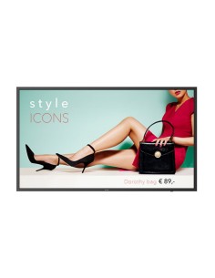 55BDL6052H/12 pantalla de señalización Pantalla plana para señalización digital 138,7 cm (54.6") Wifi 2500 cd / m² Full HD Negro