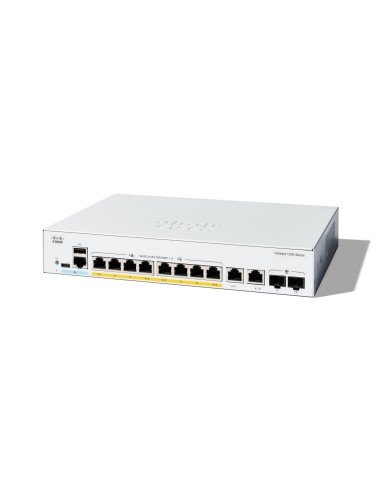 C1200-8P-E-2G switch Gestionado L2/L3 Gigabit Ethernet (10/100/1000) Blanco