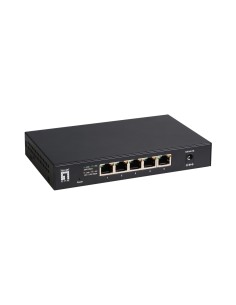 GEU-0525 switch No administrado 2.5G Ethernet (100/1000/2500) Negro