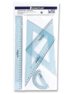 EQUIPO BOLSA REGLA CARTABON DE 30 STAEDT
