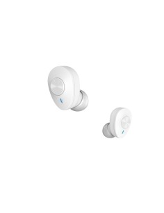 Freedom Buddy Auriculares True Wireless Stereo (TWS) Dentro de oído Llamadas/Música Bluetooth Gris claro, Blanco