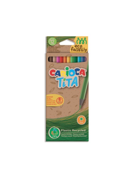 Tita Beige, Negro, Azul, Marrón, Verde, Azul claro, Naranja, Rosa, Púrpura, Rojo, Amarillo 12 pieza(s)