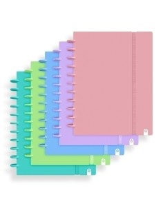 BLOC CARCHIVO INGENIOX PASTEL A4 80h CD. - Pack de 10 unidades