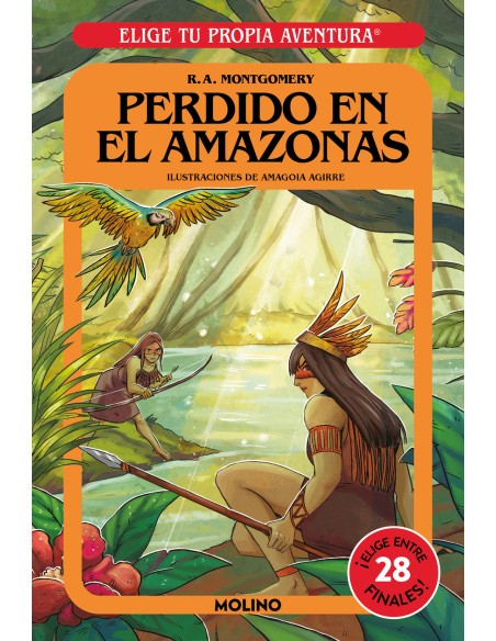 Elige tu propia aventura Perdido en el Amazonas