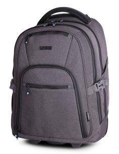 TPE15UF mochila Mochila de viaje Gris Tereftalato de polietileno reciclado (rPET)